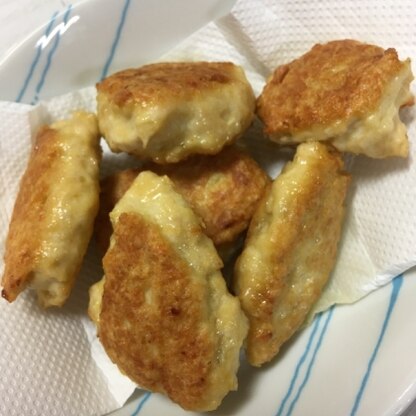 チキンナゲット初めて作りました☆美味しくできてよかったです☆ありがとうございました☆